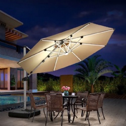 Newest Design Heavy Duty Large Windproof Beach Sun Shelter Outdoor Umbrella