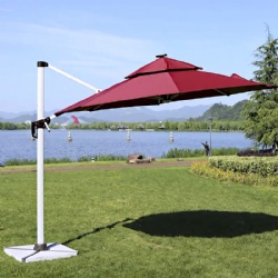Big Sun Cantilever Aluminum Outdoor Garden Parasol