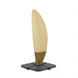 Highly quality polyester patio umbrella parasol cover banana style