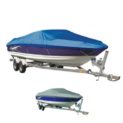 Waterproof Boat Cover with Adjustable Straps for Trailerable Boat Cover